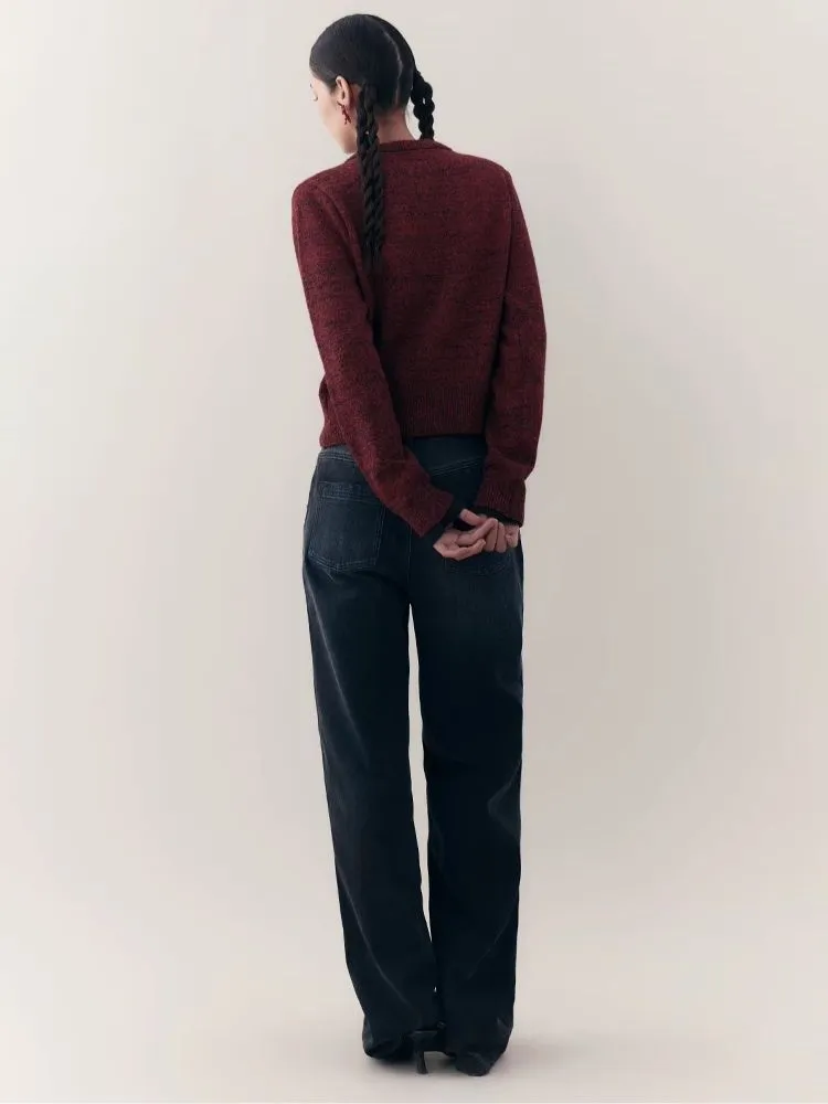 Bow tie short knitted cardigan【s0000006385】