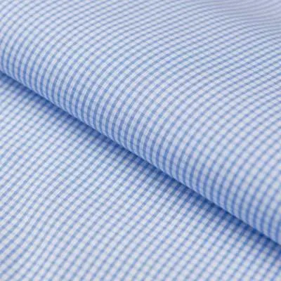 Light Blue Micro-Check