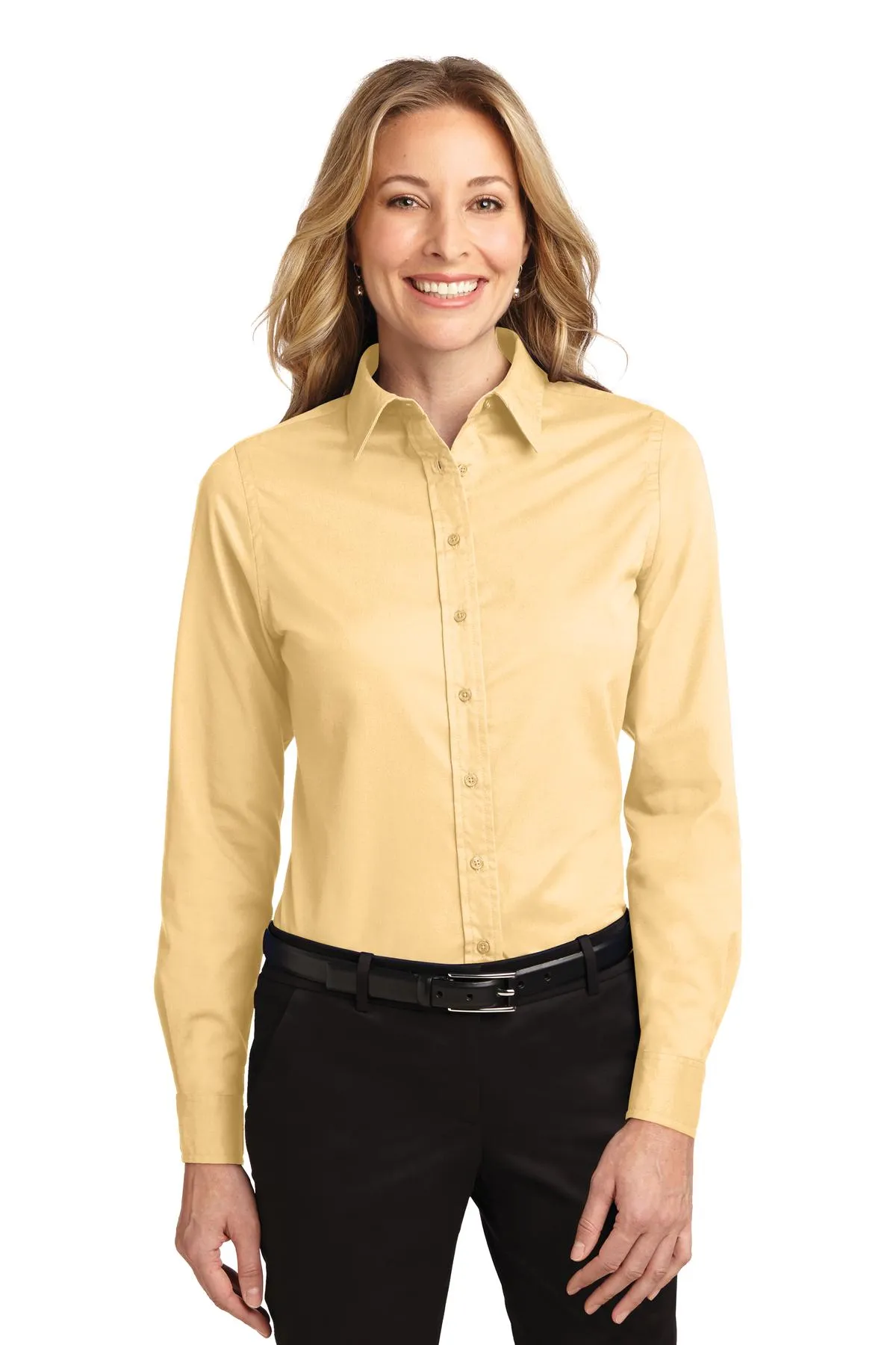 Port Authority ®  Ladies Long Sleeve Easy Care Shirt.  L608, Traditional Colors