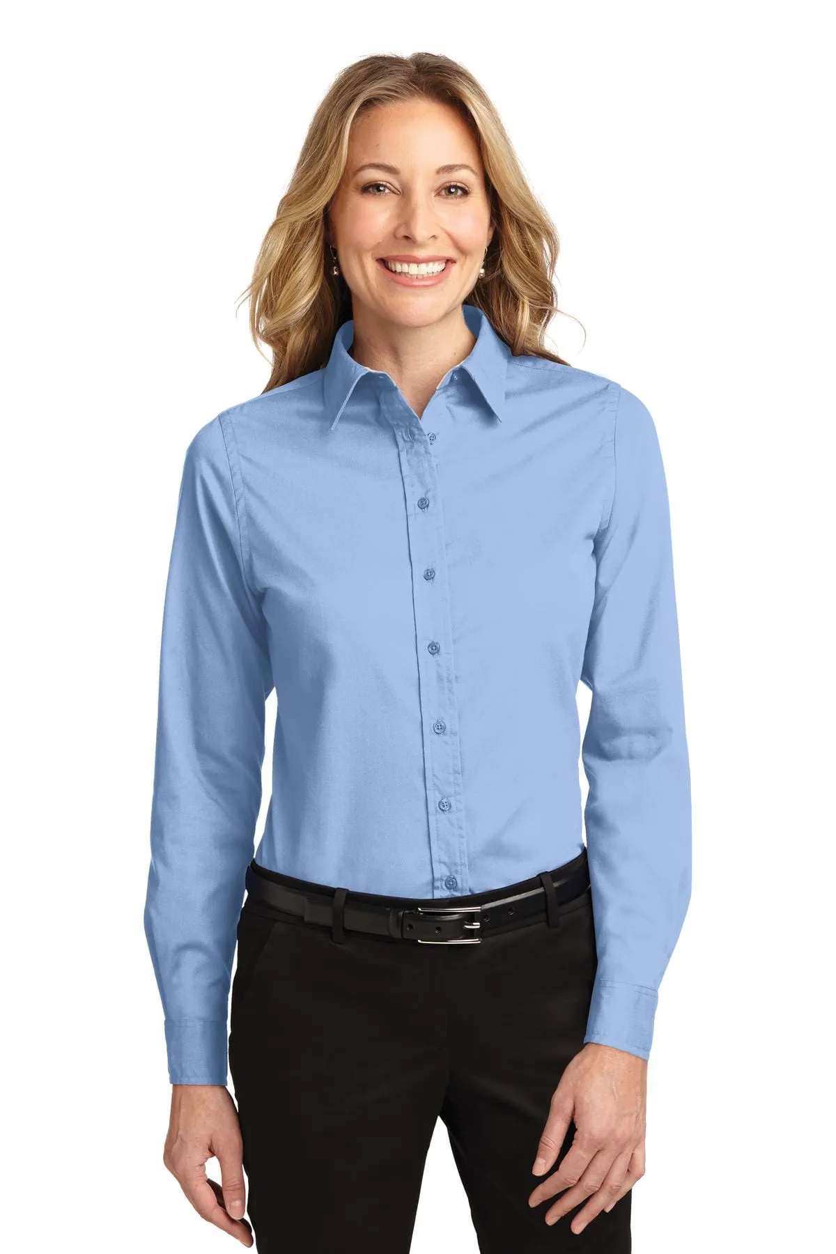 Port Authority ®  Ladies Long Sleeve Easy Care Shirt.  L608, Traditional Colors