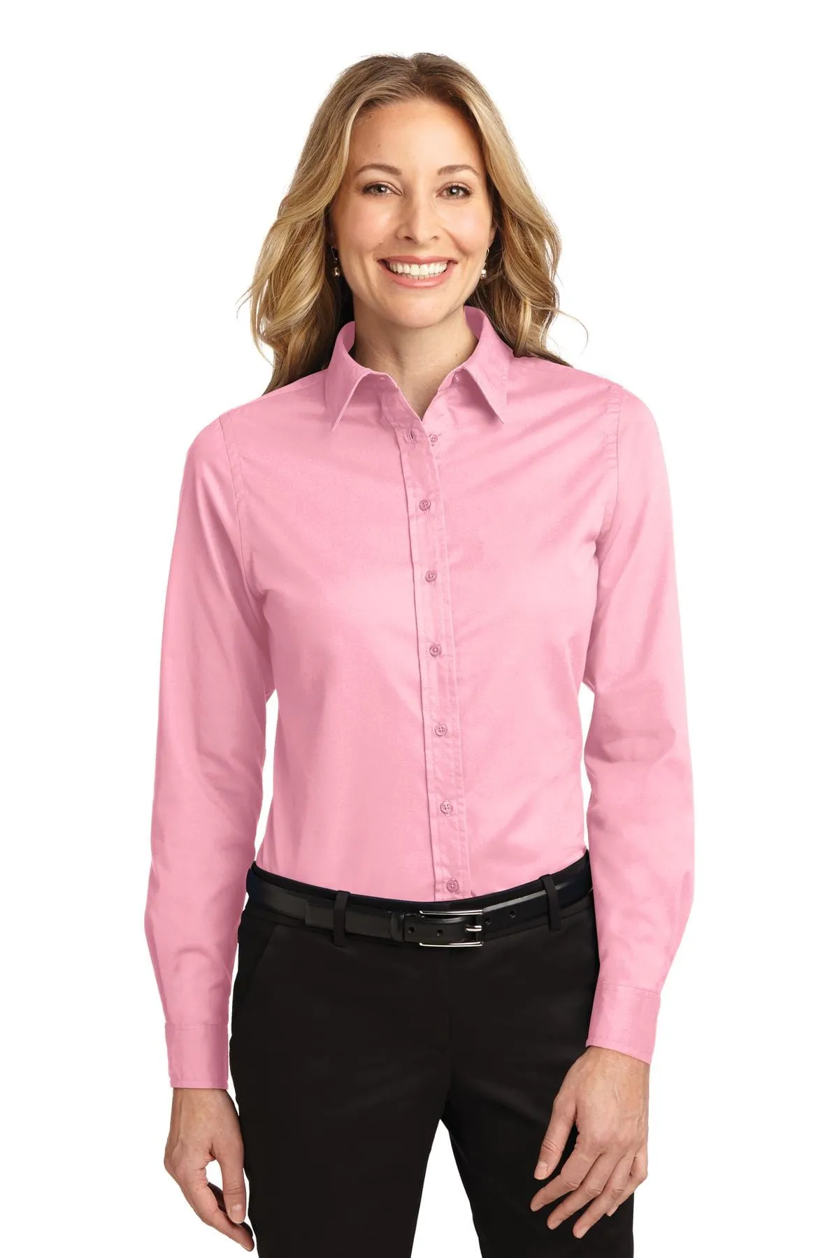 Port Authority ®  Ladies Long Sleeve Easy Care Shirt.  L608, Traditional Colors