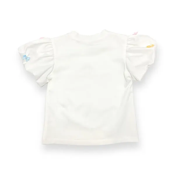 Rainbow Puff Sleeve Tee