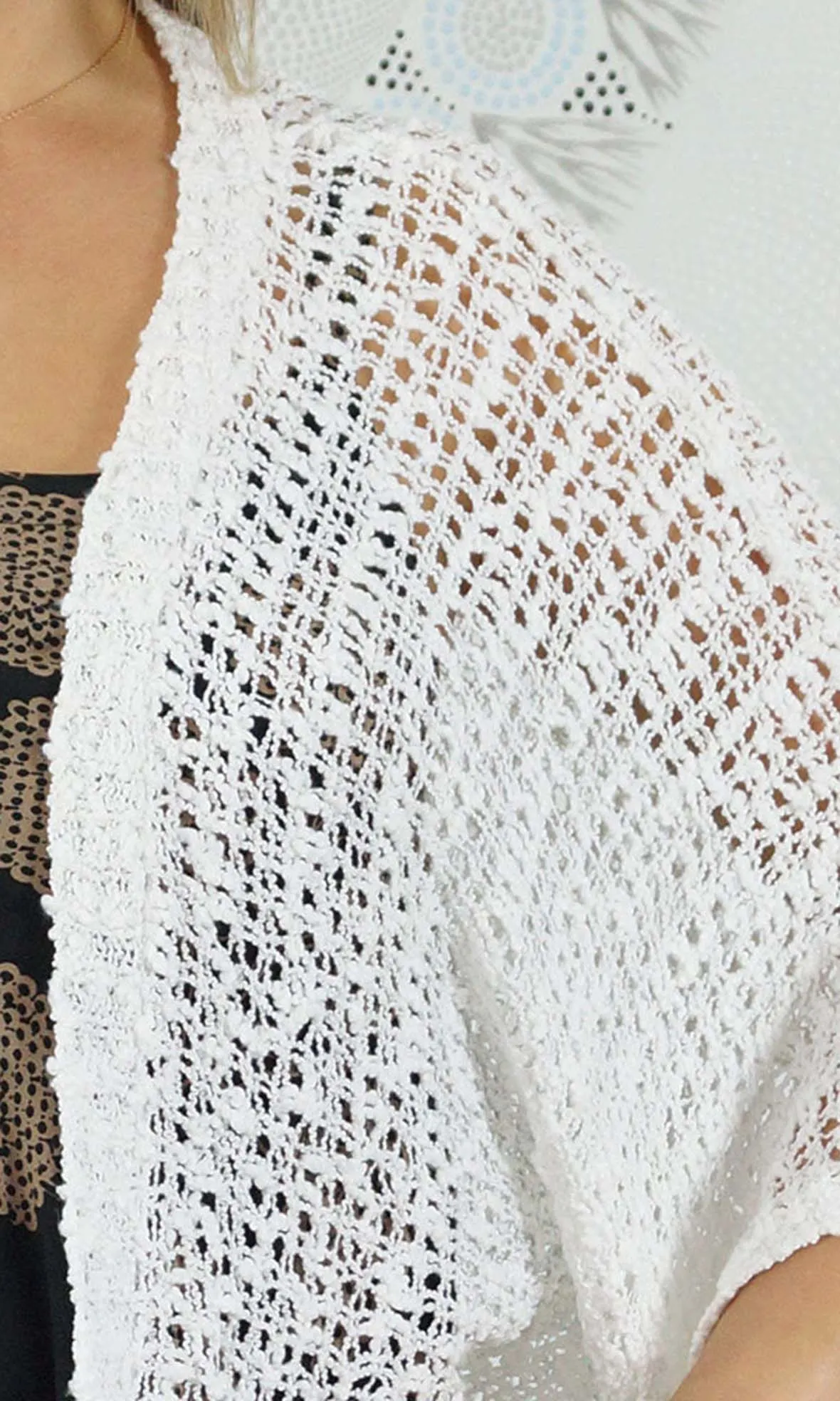 Rayon Knitted Cardigan, More Colours